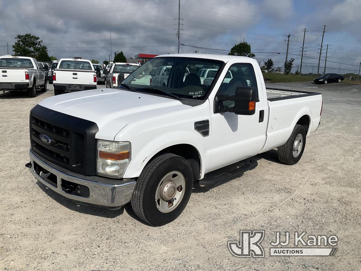 (Villa Rica, GA) 2008 Ford F250 Pickup Truck Runs & Moves)( Body/Paint Damage, Windshield Chipped