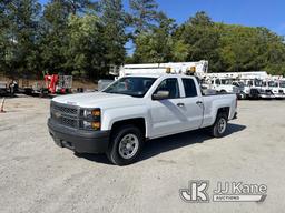 (Chester, VA) 2014 Chevrolet Silverado 1500 4x4 Extended-Cab Pickup Truck Runs & Moves