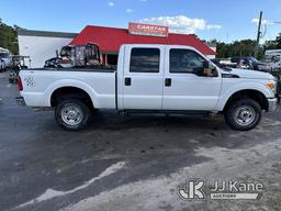 (Ocala, FL) 2016 Ford F250 4x4 Crew-Cab Pickup Truck Duke Unit) (Runs & Moves) (Body Danage