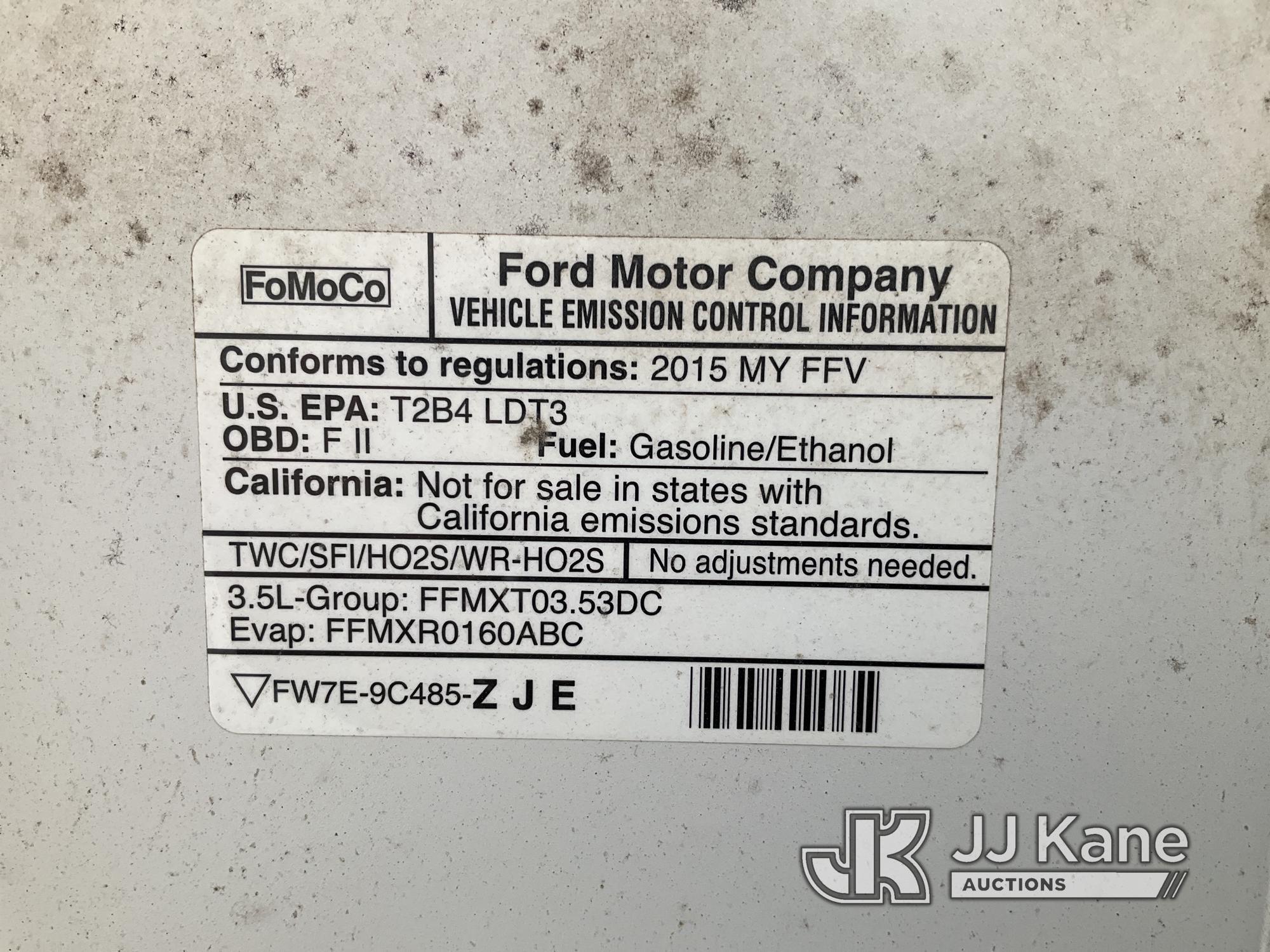 (Villa Rica, GA) 2015 Ford F150 Pickup Truck, (GA Power Unit) Runs, Moves & Liftgate Operates