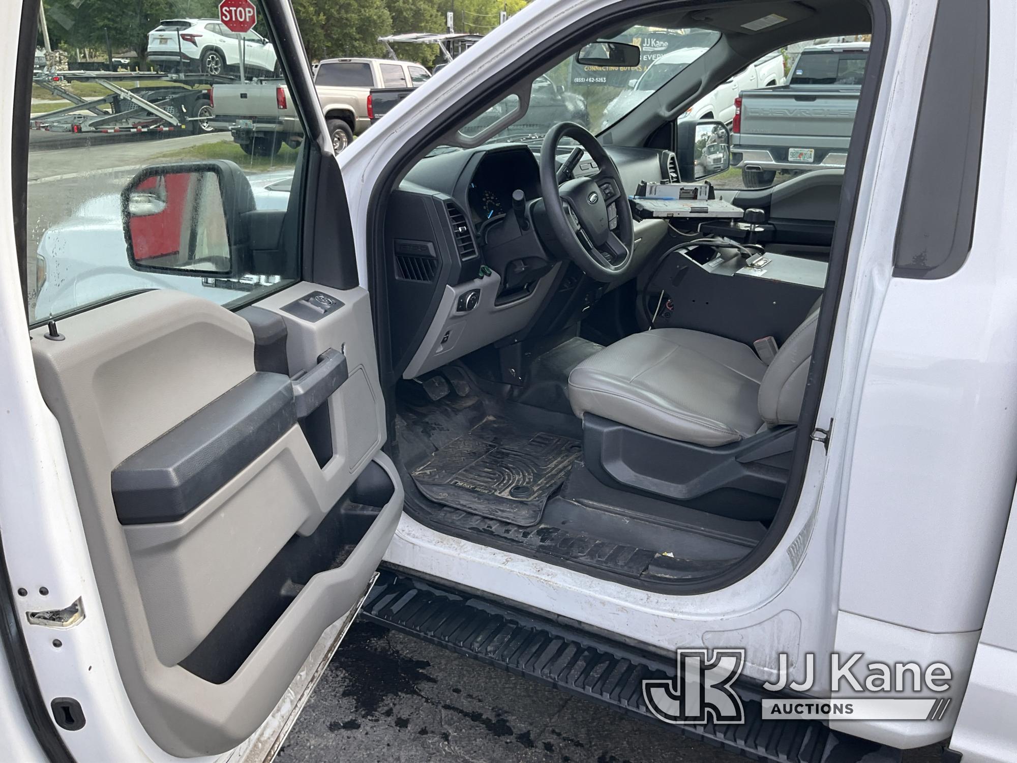 (Ocala, FL) 2018 Ford F150 Pickup Truck Duke Unit) (Runs & Moves) (Engine Noise