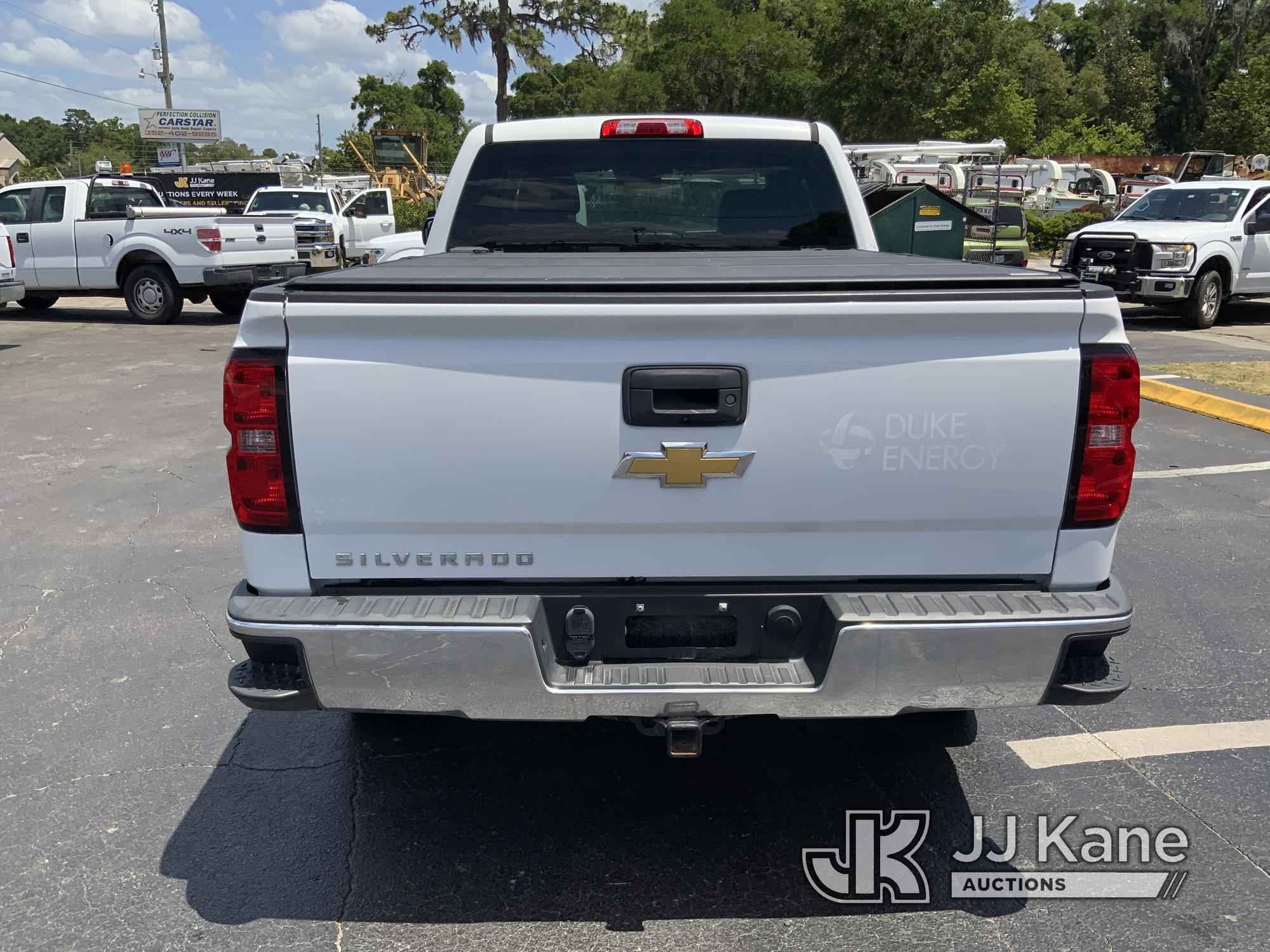 (Ocala, FL) 2018 Chevrolet Silverado 1500 4x4 Extended-Cab Pickup Truck Duke Unit) (Runs & Moves