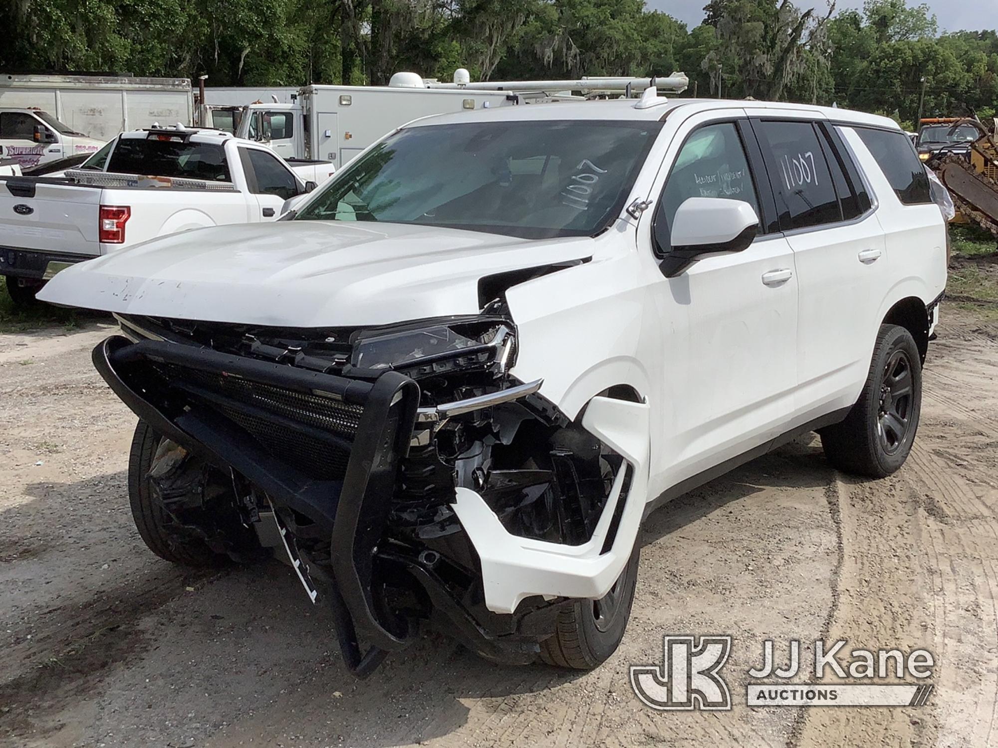 (Ocala, FL) 2021 Chevrolet Tahoe 4-Door Sport Utility Vehicle NO TITLE CERTIFICATE OF DESTRUCTION ON