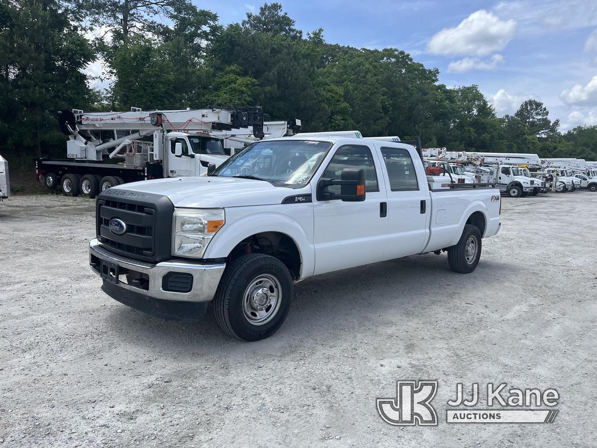 (Chester, VA) 2014 Ford F250 4x4 Crew-Cab Pickup Truck Runs & Moves