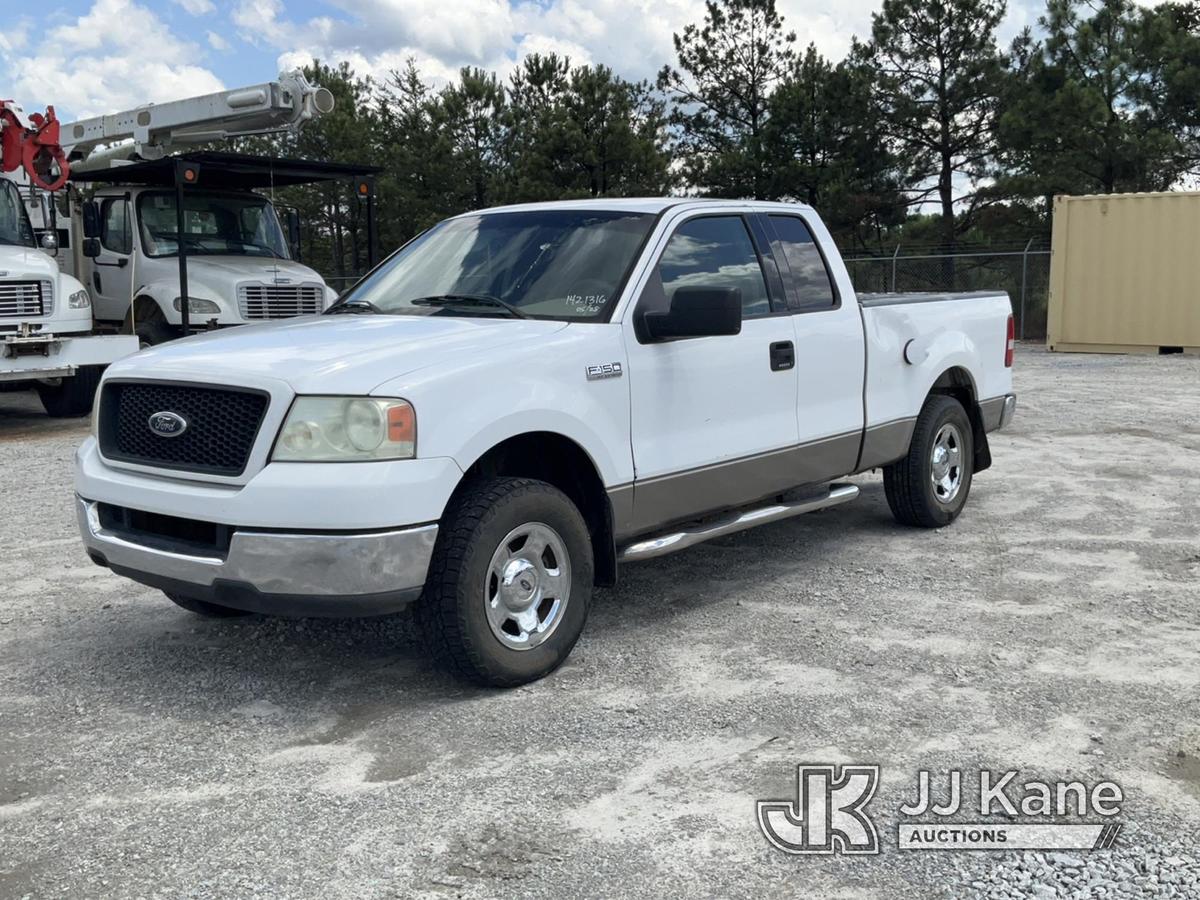 (Villa Rica, GA) 2004 Ford F150 Extended-Cab Pickup Truck Runs & Moves) (Jump To Start, Bad Emergenc