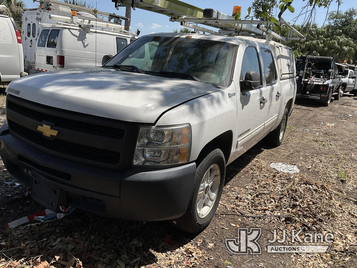 (Tampa, FL) 2012 Chevrolet Silverado 1500 Crew-Cab Pickup Truck Not Running, Condition Unknown