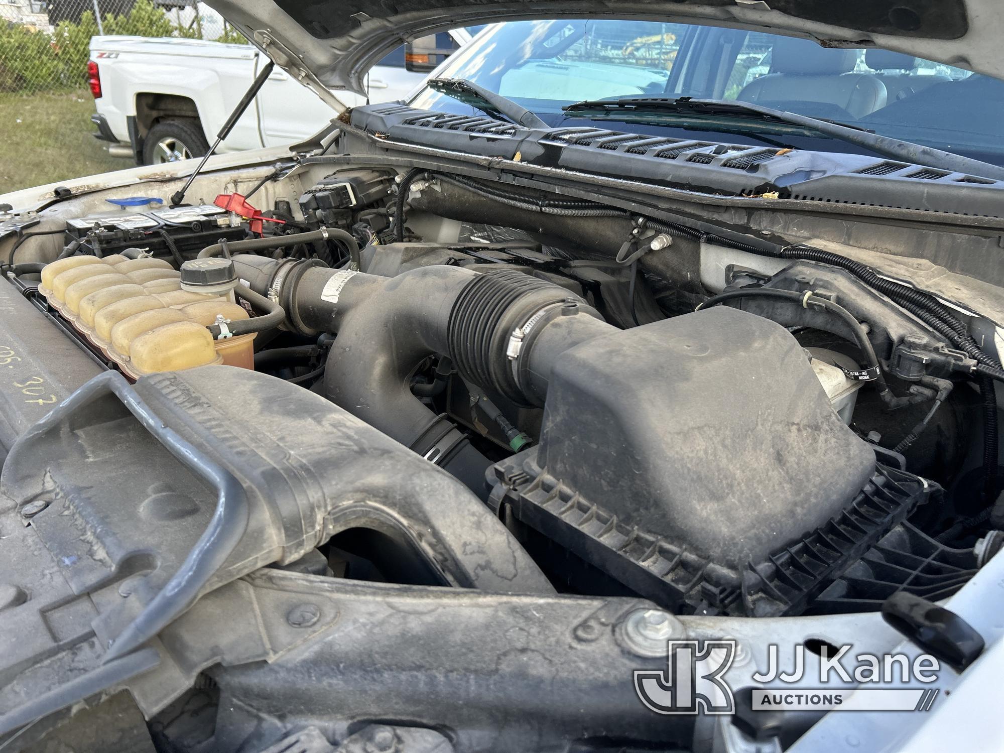 (Ocala, FL) 2015 Ford F150 4x4 Extended-Cab Pickup Truck Duke Unit) (Runs & Moves) (Check Engine Lig