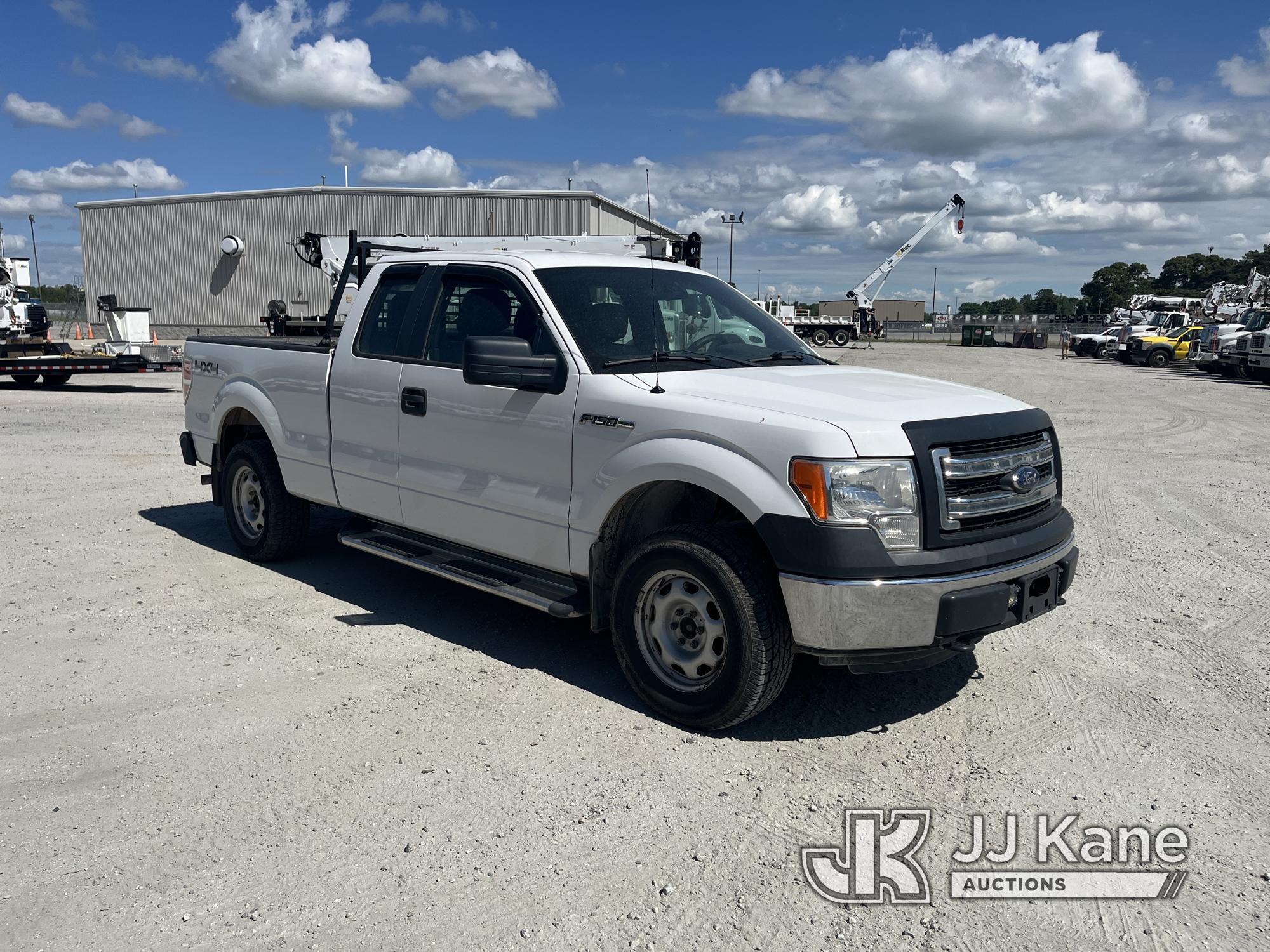 (Chester, VA) 2014 Ford F150 4x4 Extended-Cab Pickup Truck Runs & Moves