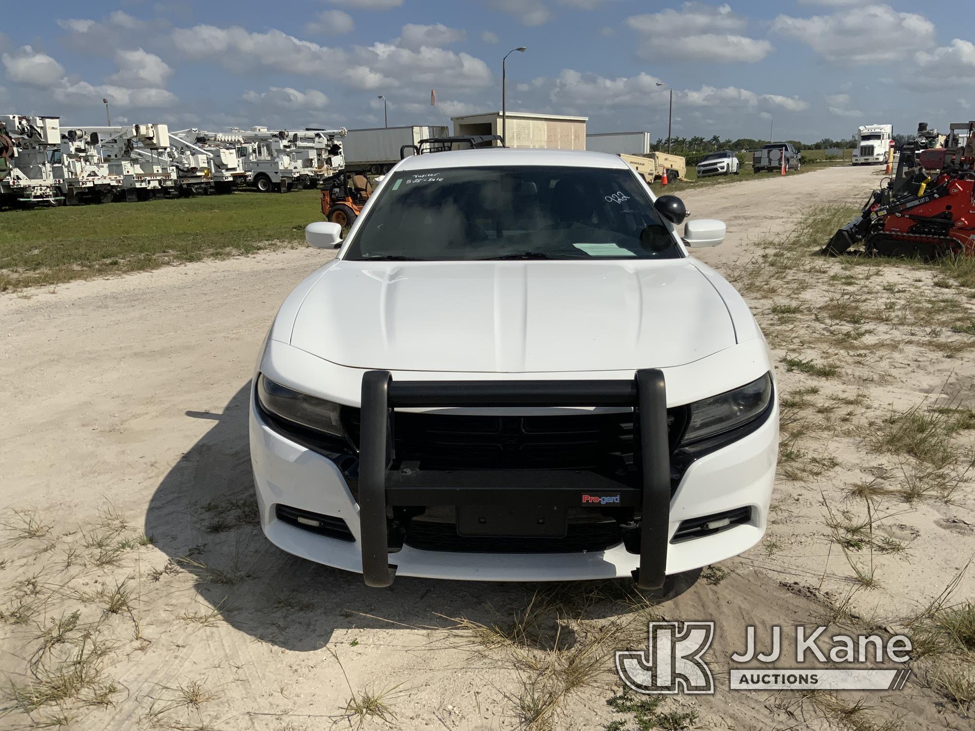 (Westlake, FL) 2016 Dodge Charger Police Package 4-Door Sedan, Former Police Vehicle Runs & Moves) (