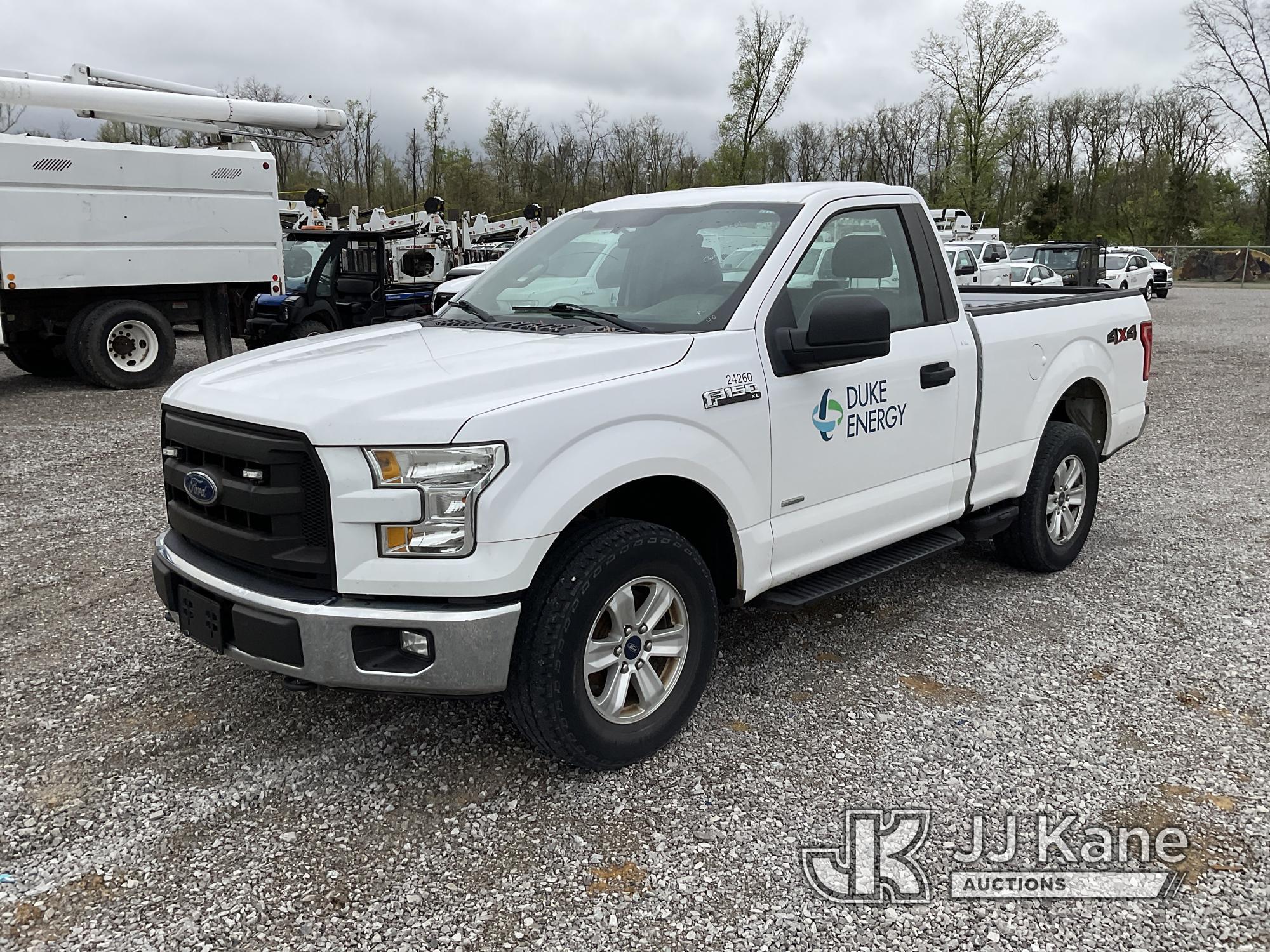 (Verona, KY) 2016 Ford F150 4x4 Pickup Truck Runs & Moves) (Electrical Issue, Shuts Down Intermitten