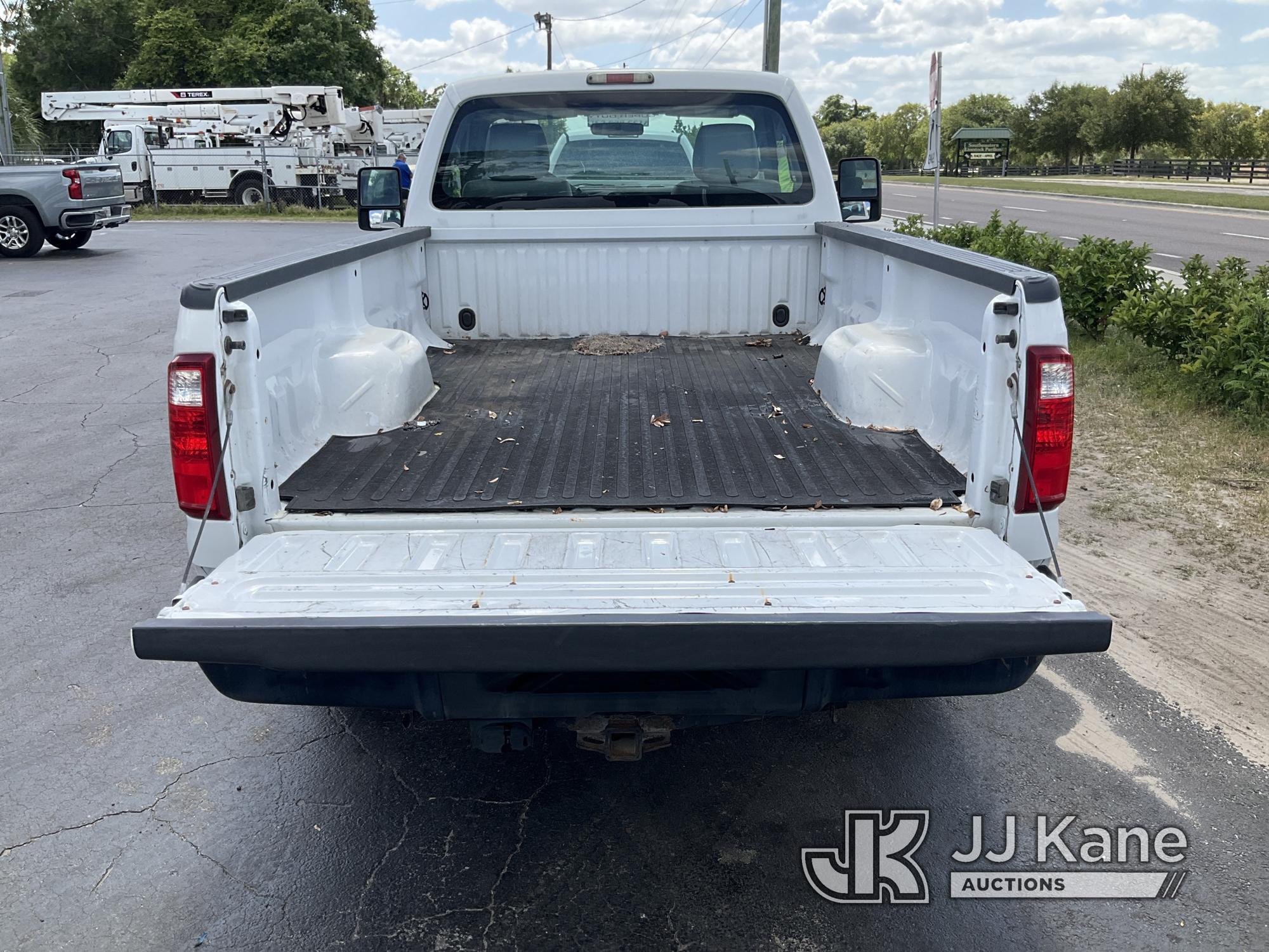 (Ocala, FL) 2012 Ford F250 Pickup Truck Duke Unit) (Runs & Moves) (Body Damage