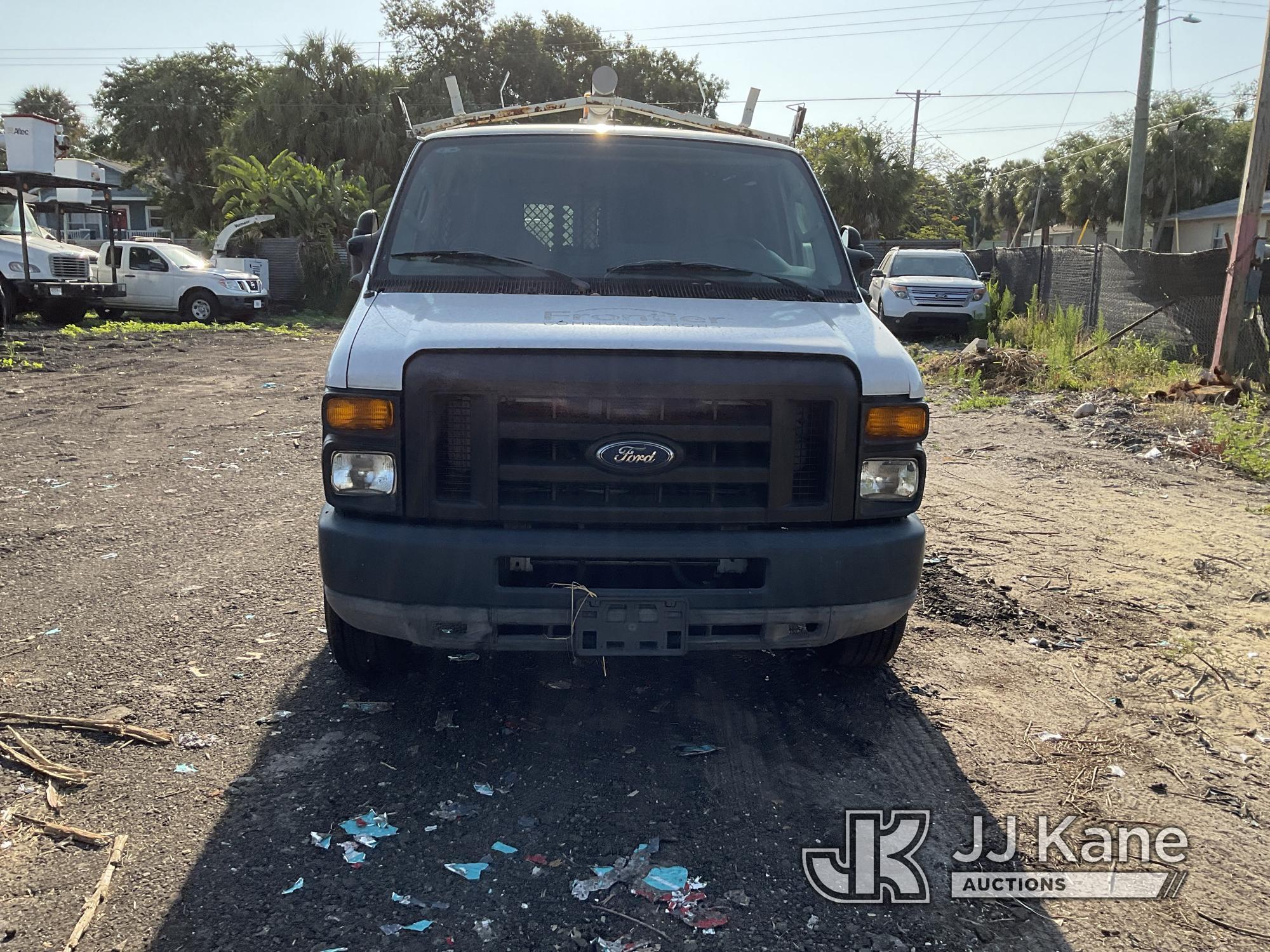 (Tampa, FL) 2010 Ford E250 Cargo Van Runs & Does Not Move) (Jump To Start, Will Not Shift From Park