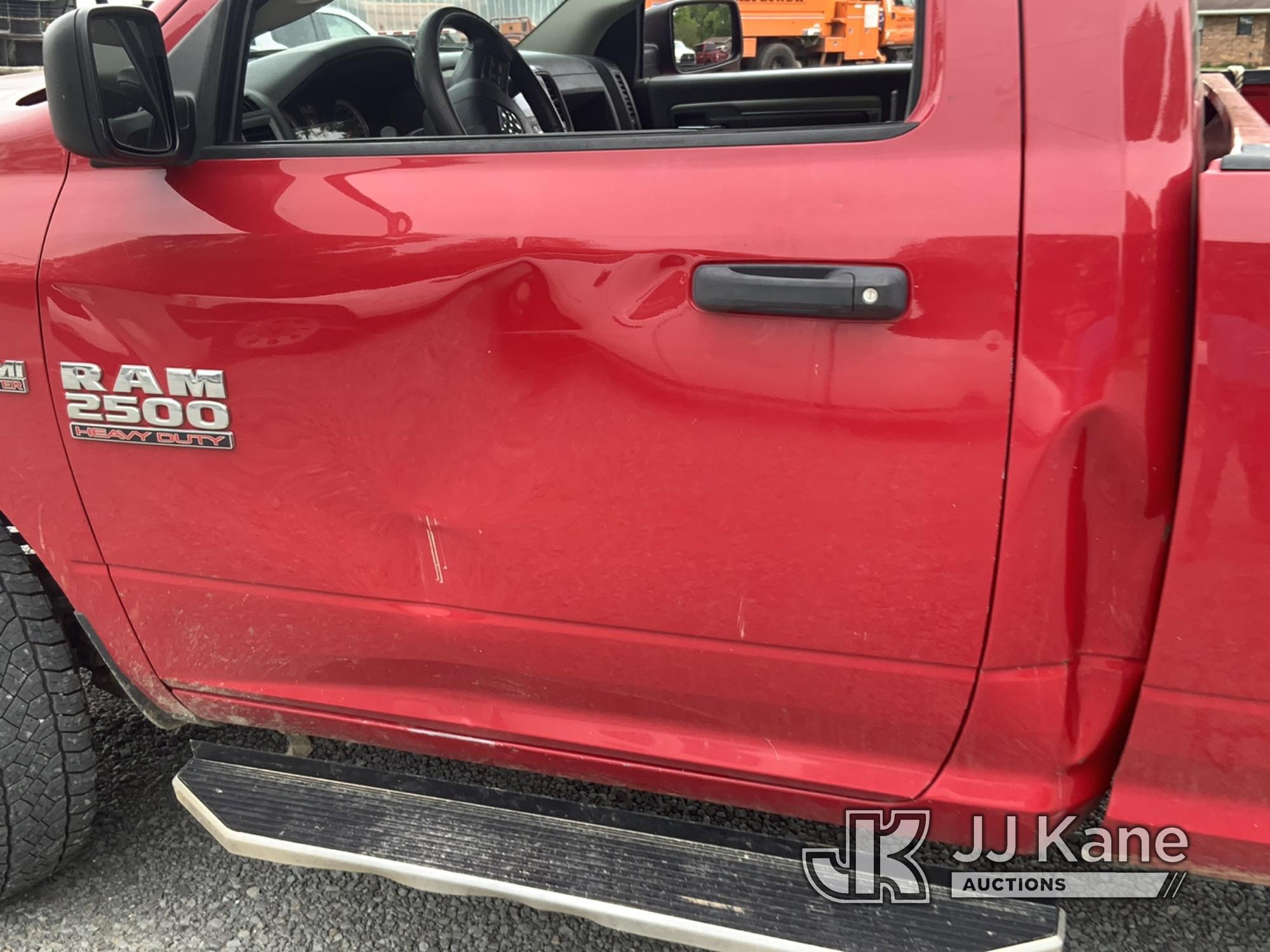 (New Tazewell, TN) 2017 RAM 2500 4X4 Pickup Truck Runs & Moves) (Body Damage, Check Engine Light On