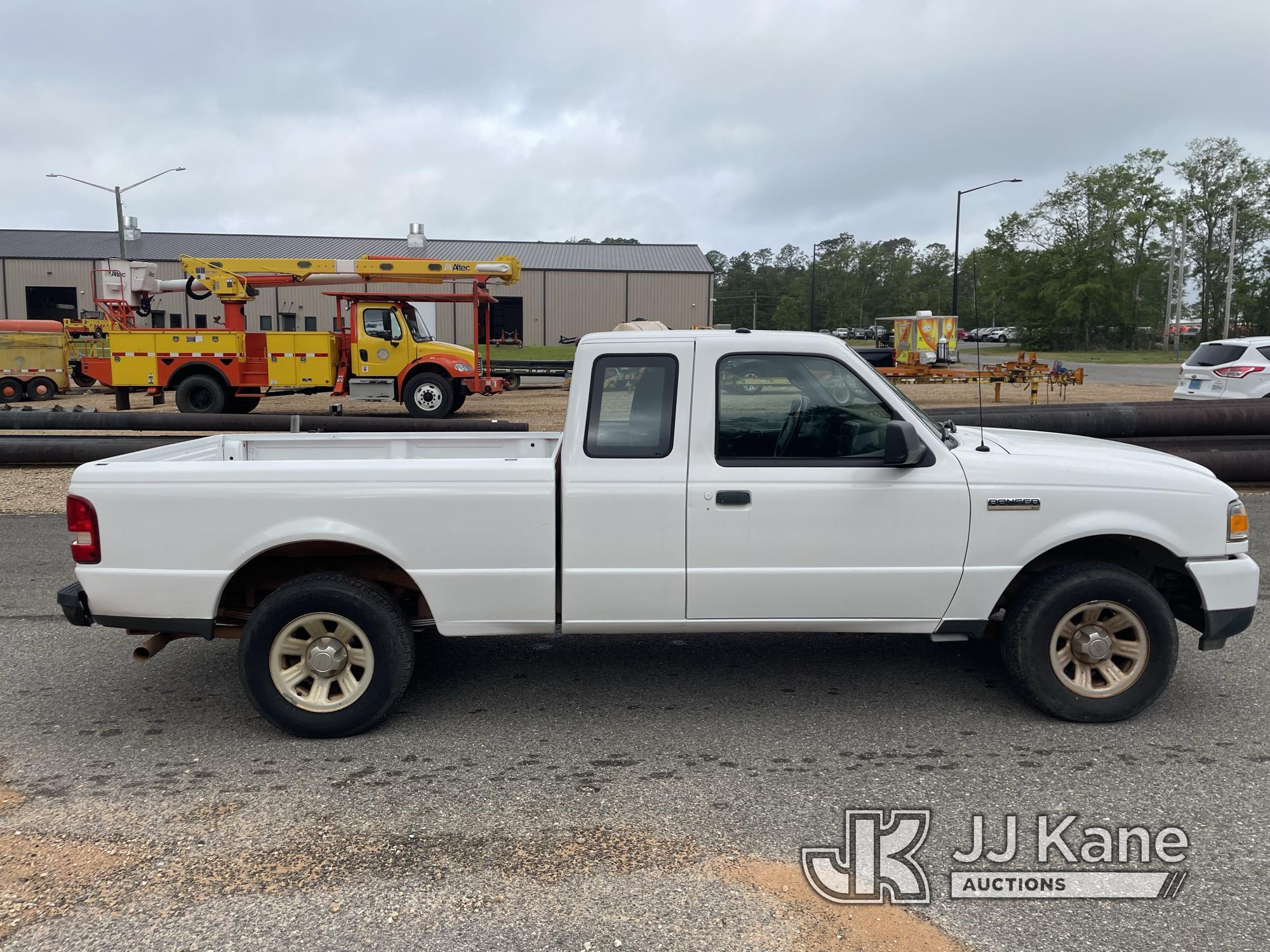 (Foley, AL) 2010 Ford Ranger Extended-Cab Pickup Truck, (Municipality Owned) Runs & Moves