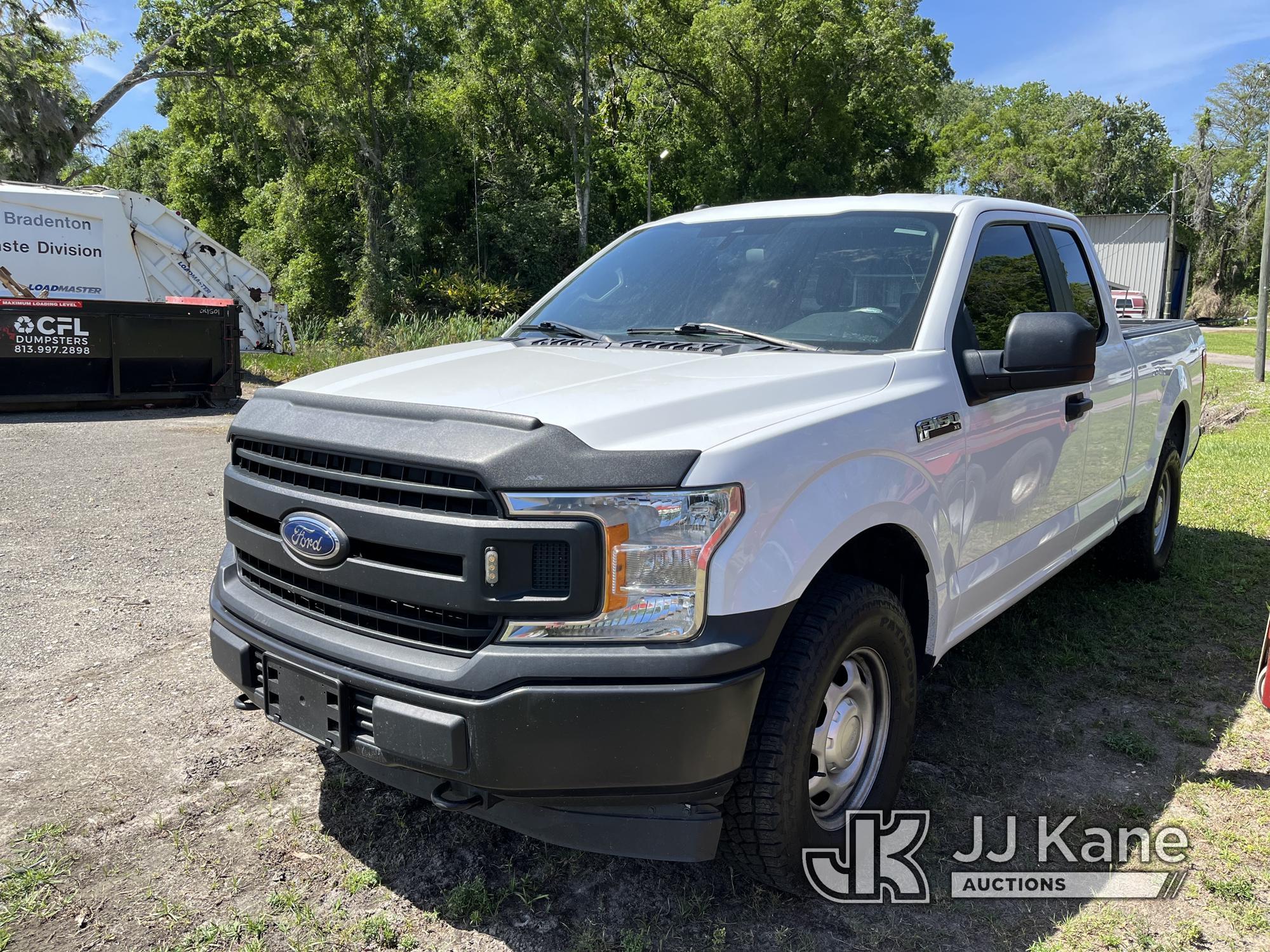 (Tampa, FL) 2019 Ford F150 Extended-Cab Pickup Truck Not Running, Does Not Start, Condition Unknown)