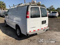(Tampa, FL) 2006 Chevrolet Express G2500 Cargo Van Runs & Moves) (Jump To Start, Runs Rough, Strange