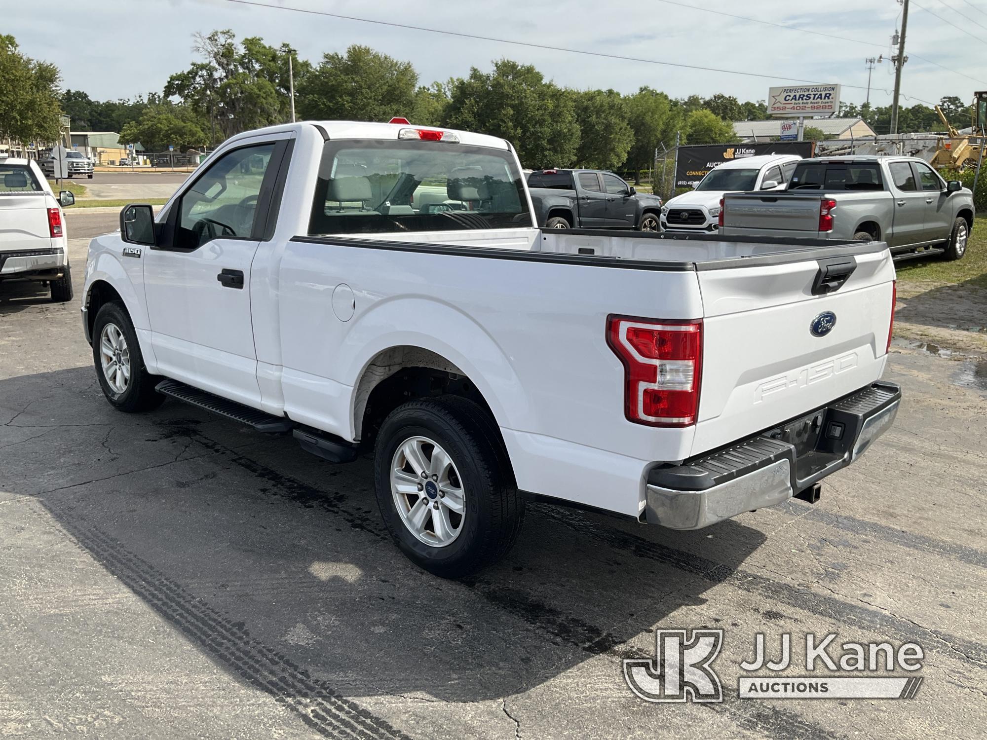 (Ocala, FL) 2018 Ford F150 Pickup Truck Duke Unit) (Runs & Moves) (Engine Noise