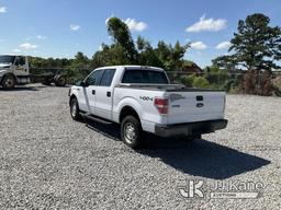 (Villa Rica, GA) 2014 Ford F150 4x4 Crew-Cab Pickup Truck, (GA Power Unit) Not Running, Condition Un