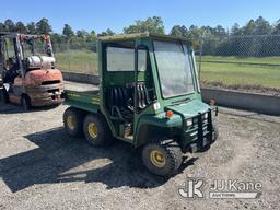 (Chester, VA) 1998 John Deere Gator T/A Utility Vehicle Not Running, Broken Battery Terminal) (Opera