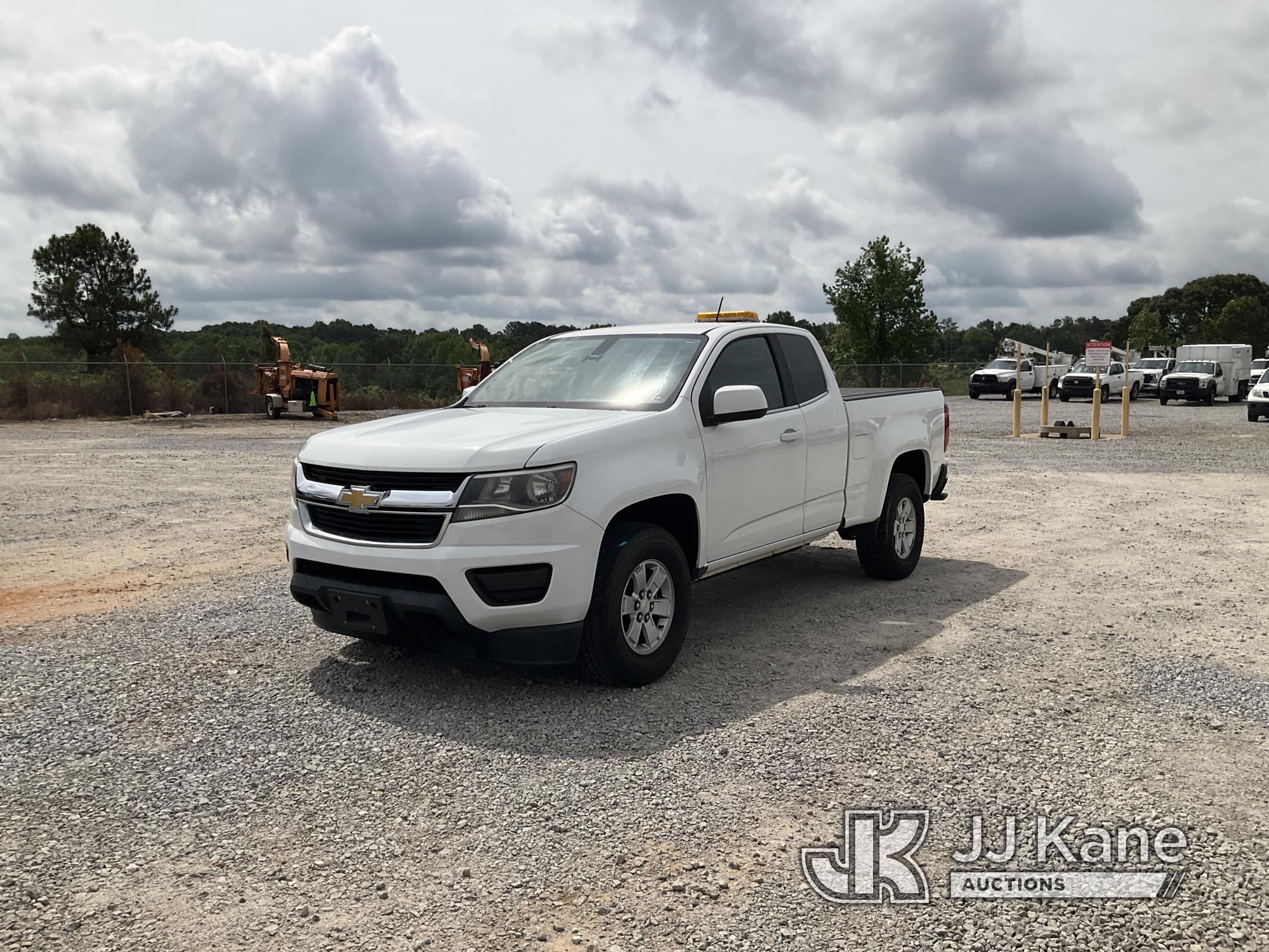 (Villa Rica, GA) 2016 Chevrolet Colorado Extended-Cab Pickup Truck Runs & Moves) (Seller States: Tra