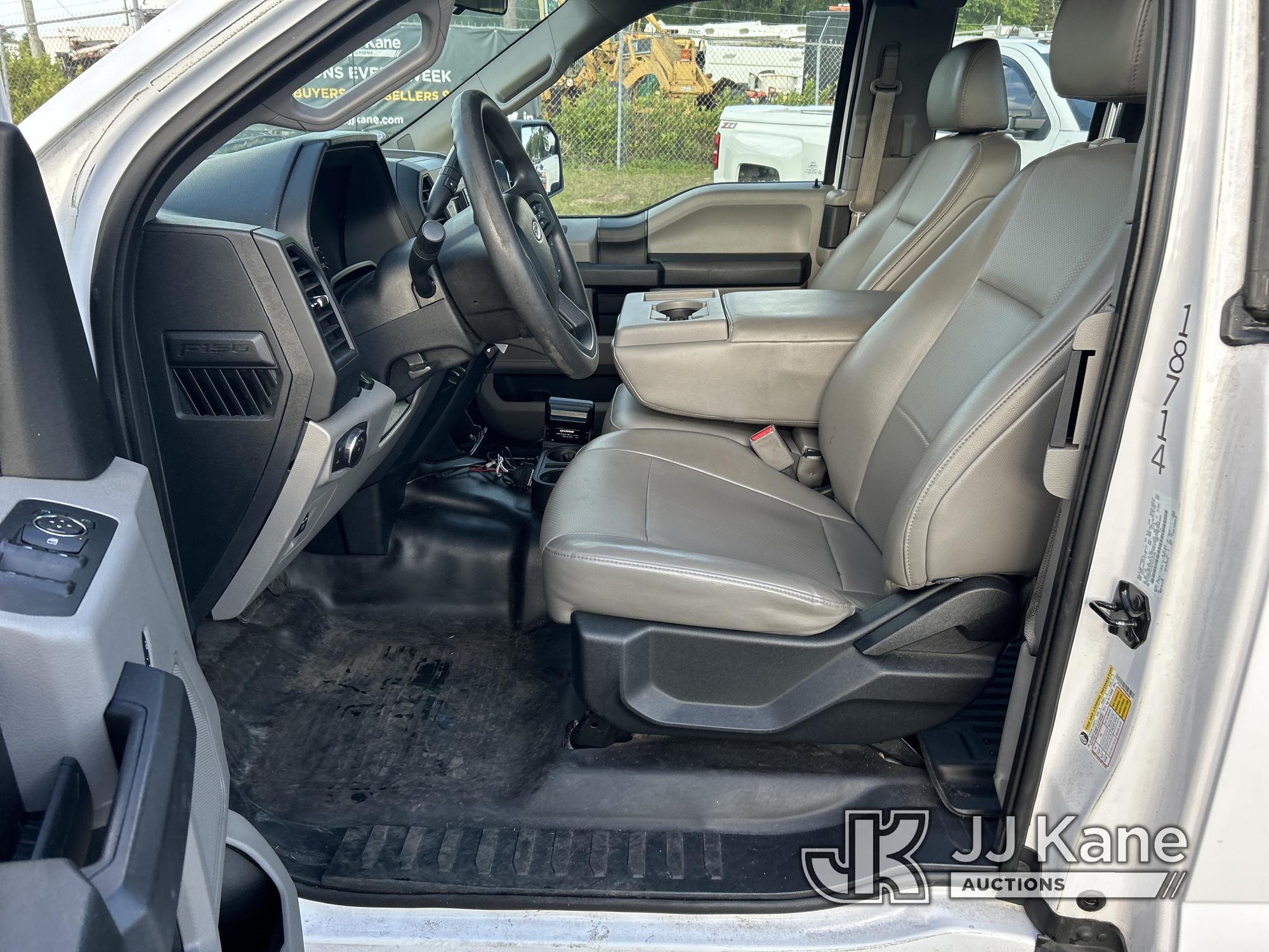 (Ocala, FL) 2015 Ford F150 4x4 Extended-Cab Pickup Truck Duke Unit) (Runs & Moves) (Check Engine Lig