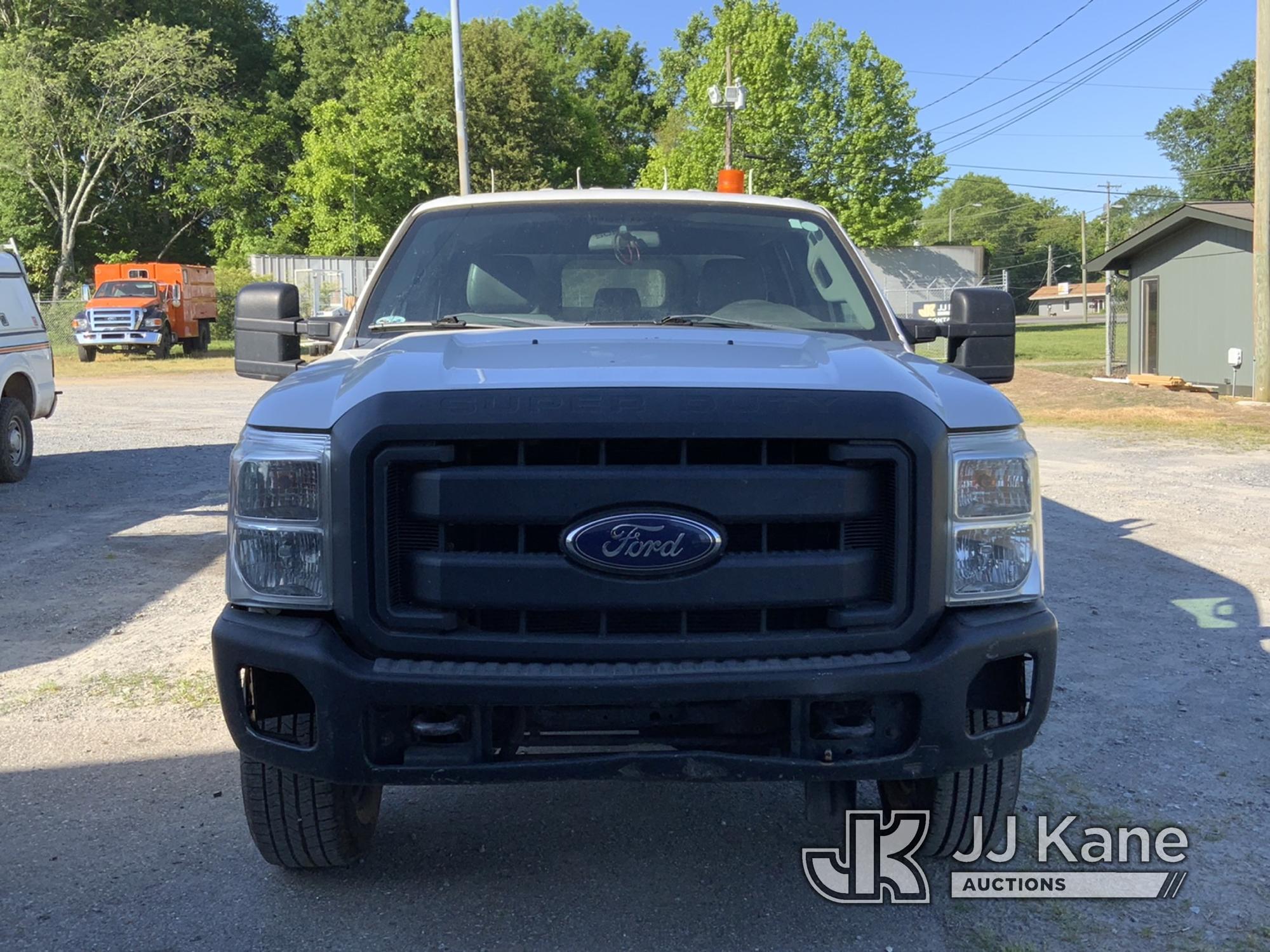 (Shelby, NC) 2016 Ford F250 4x4 Crew-Cab Pickup Truck Runs Rough, Moves, Check Engine Light On, Engi