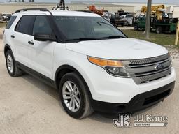 (Westlake, FL) 2015 Ford Explorer 4-Door Sport Utility Vehicle Runs & Moves, Interior Door Panels &