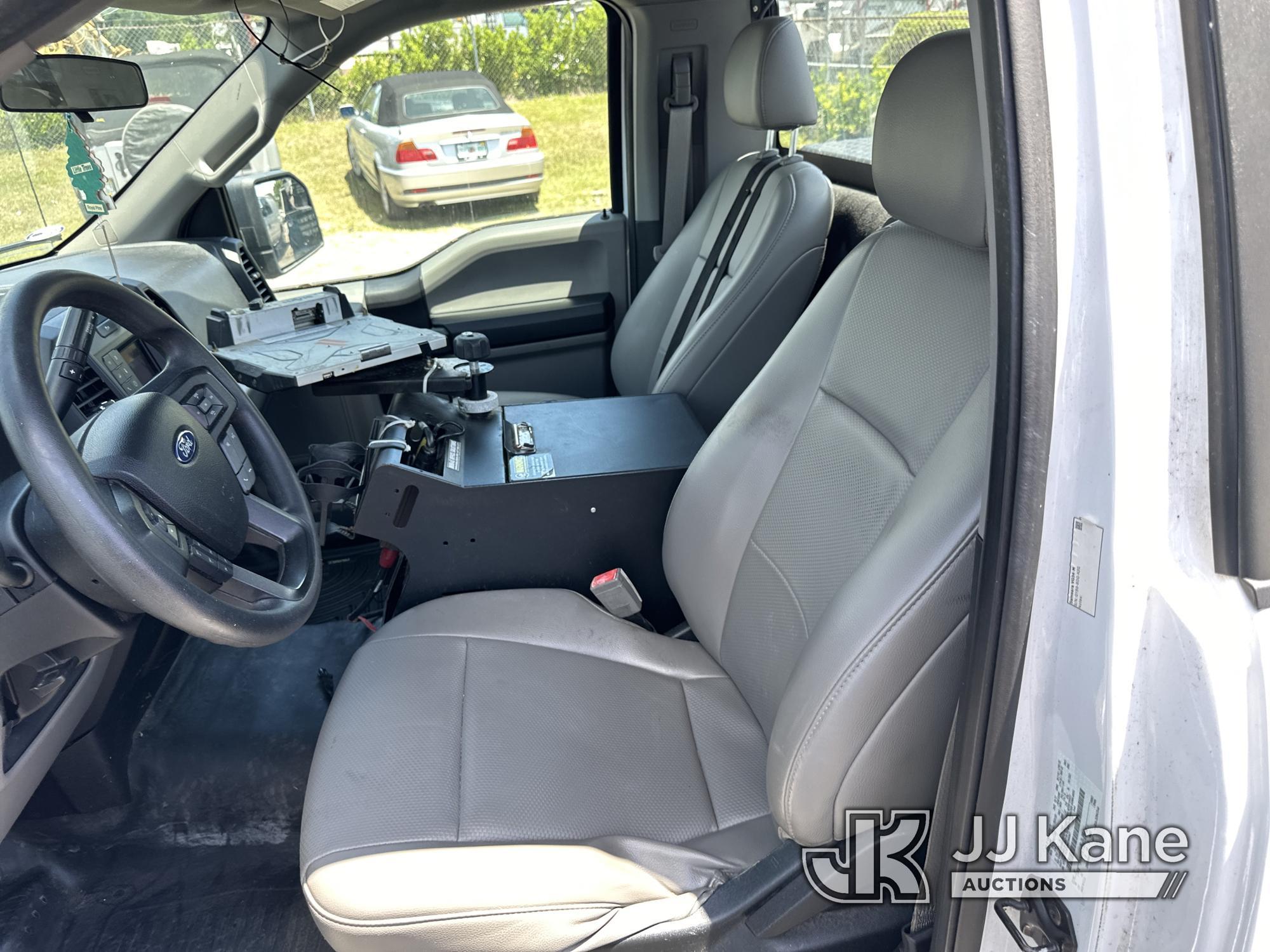 (Ocala, FL) 2018 Ford F150 Pickup Truck Duke Unit) (Runs & Moves) (Check Engine Light On