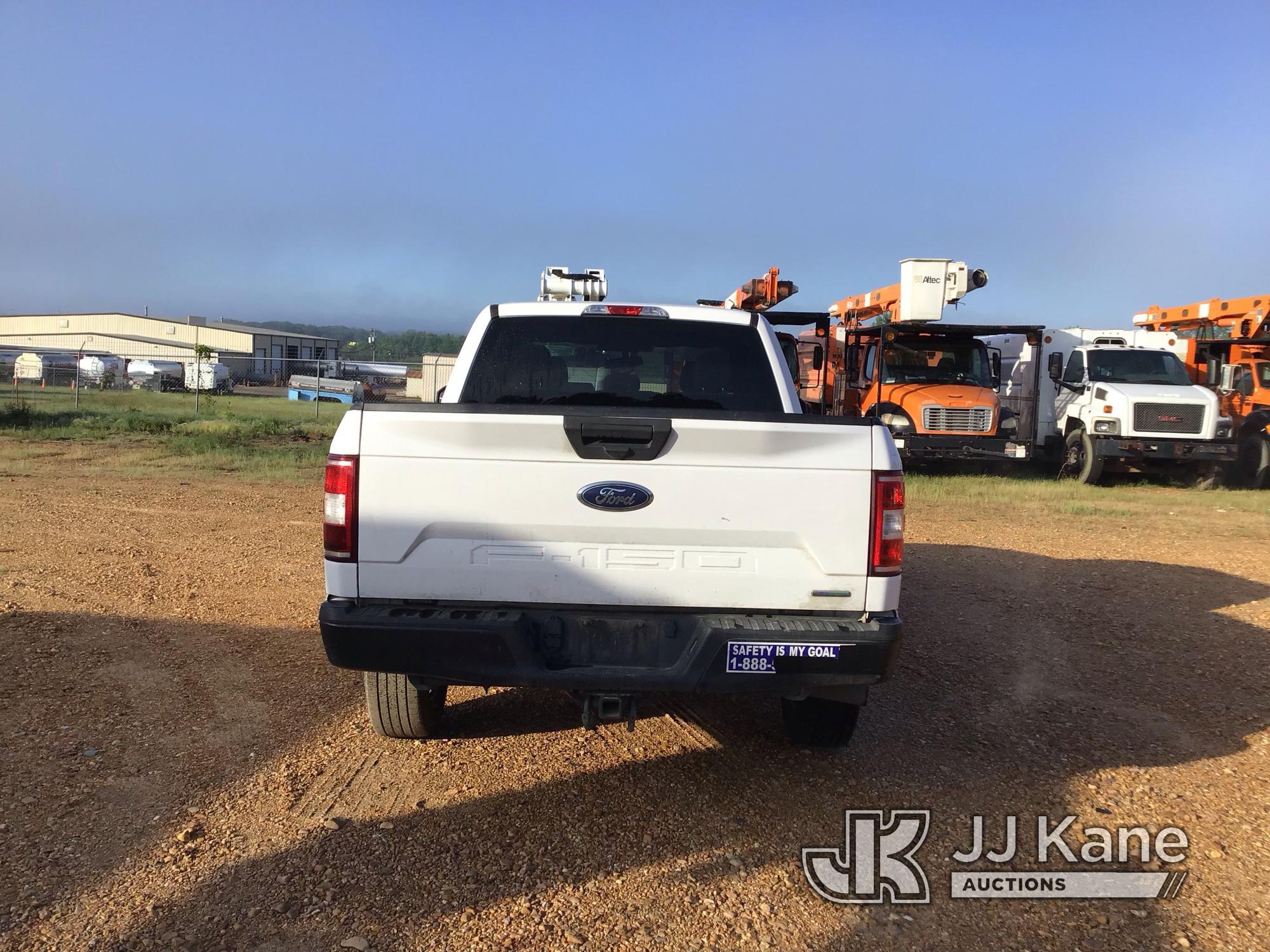 (Byram, MS) 2019 Ford F150 4x4 Extended-Cab Pickup Truck Runs & Moves) (Jump to start, Windshield Cr
