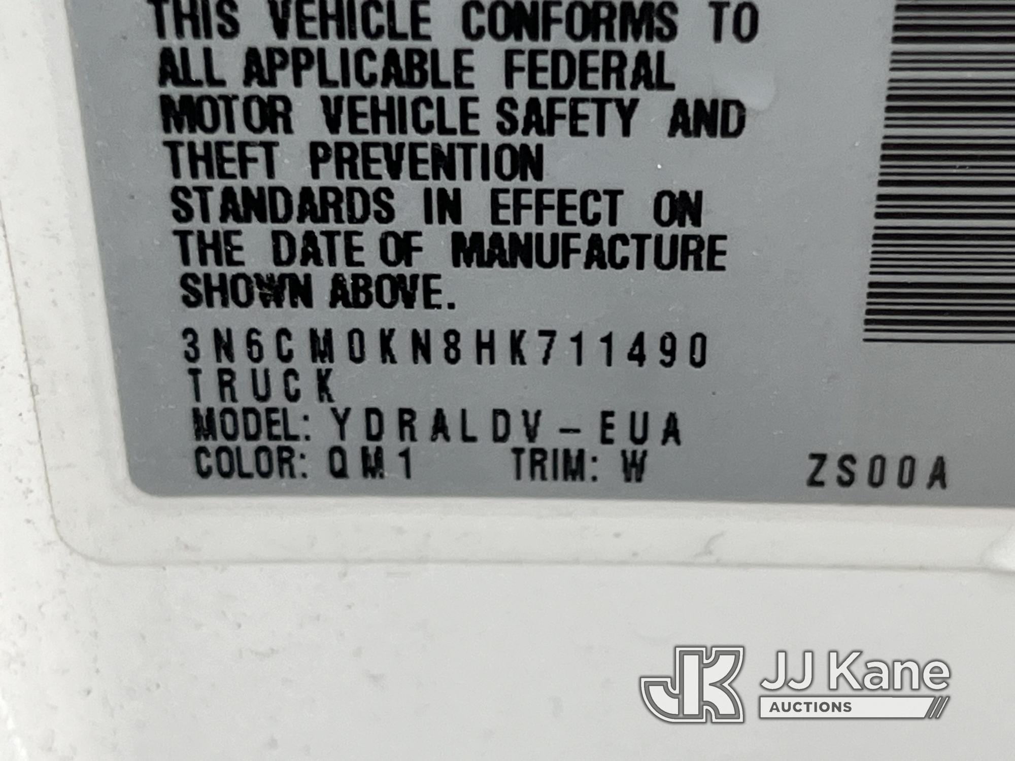 (Charlotte, NC) 2017 Nissan NV200 Mini Cargo Van Runs & Moves) (Body Damage