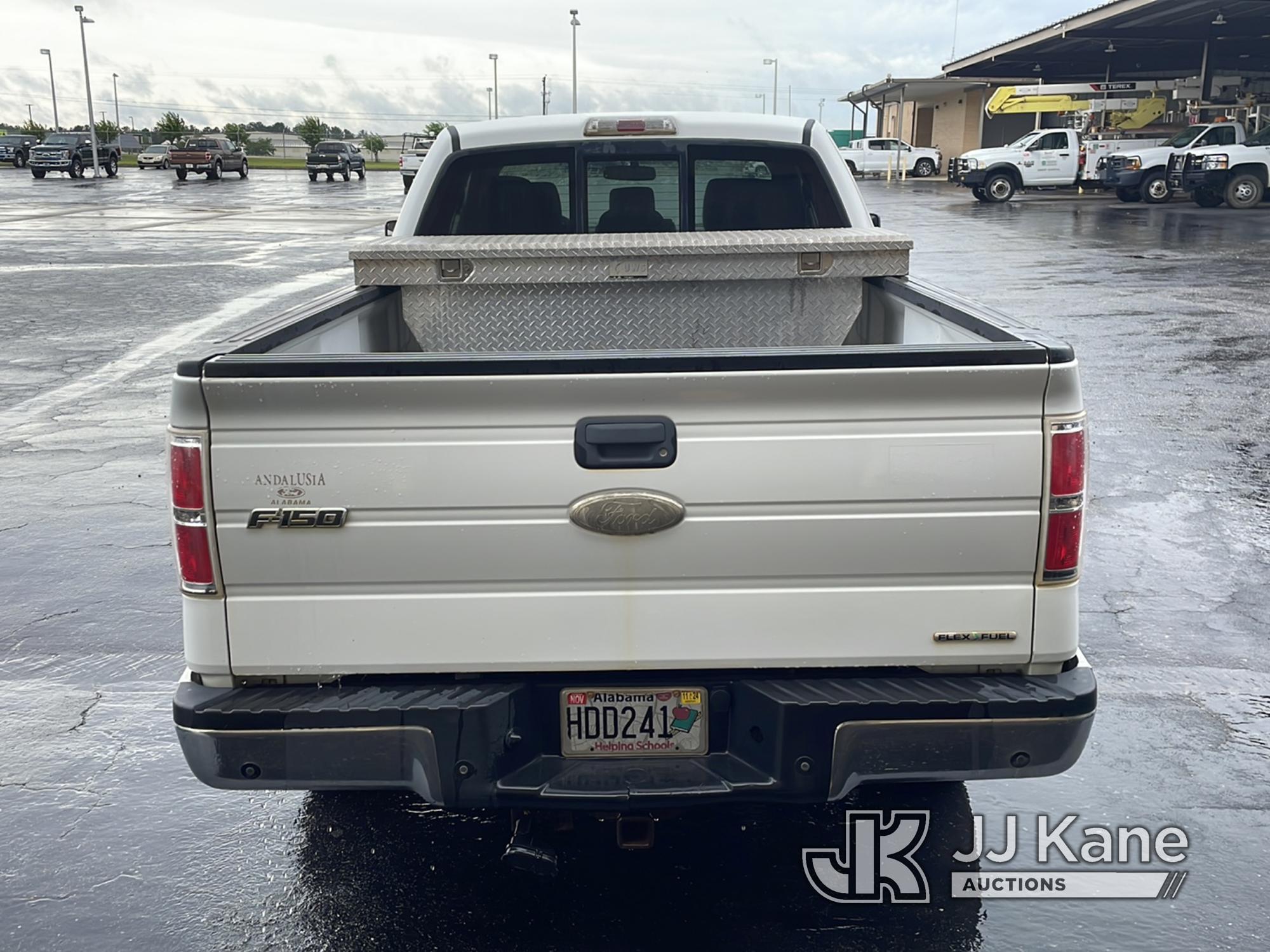 (Andalusia, AL) 2012 Ford F150 4x4 Extended-Cab Pickup Truck, (Co-op Owned) Runs & Moves) (TPMS Ligh