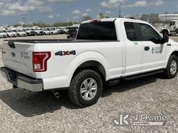 (Verona, KY) 2016 Ford F150 4x4 Extended-Cab Pickup Truck Runs & Moves) (Check Engine Light On) (Duk