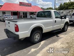 (Ocala, FL) 2012 Ford F250 Pickup Truck Duke Unit) (Runs & Moves) (Body Damage