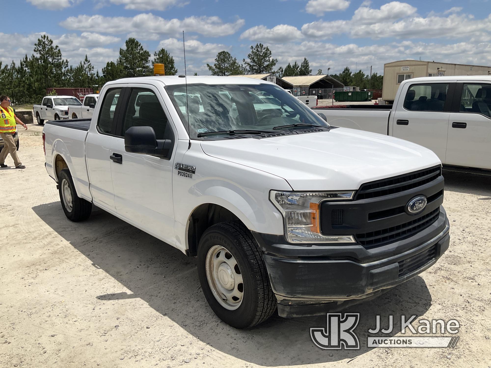 (Waynesboro, GA) 2019 Ford F150 Extended-Cab Pickup Truck, (GA Power Unit) Runs & Moves) (Body/Paint