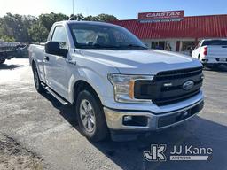 (Ocala, FL) 2018 Ford F150 Pickup Truck Duke Unit) (Runs & Moves