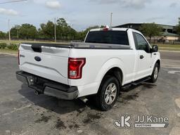 (Ocala, FL) 2016 Ford F150 Pickup Truck Duke Unit) (Runs & Moves) (Body/Paint Damage