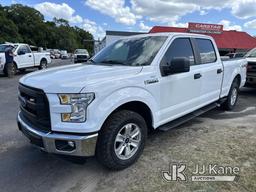 (Ocala, FL) 2015 Ford F150 4x4 Crew-Cab Pickup Truck Duke Unit) (Runs & Moves) (Check Engine Light O