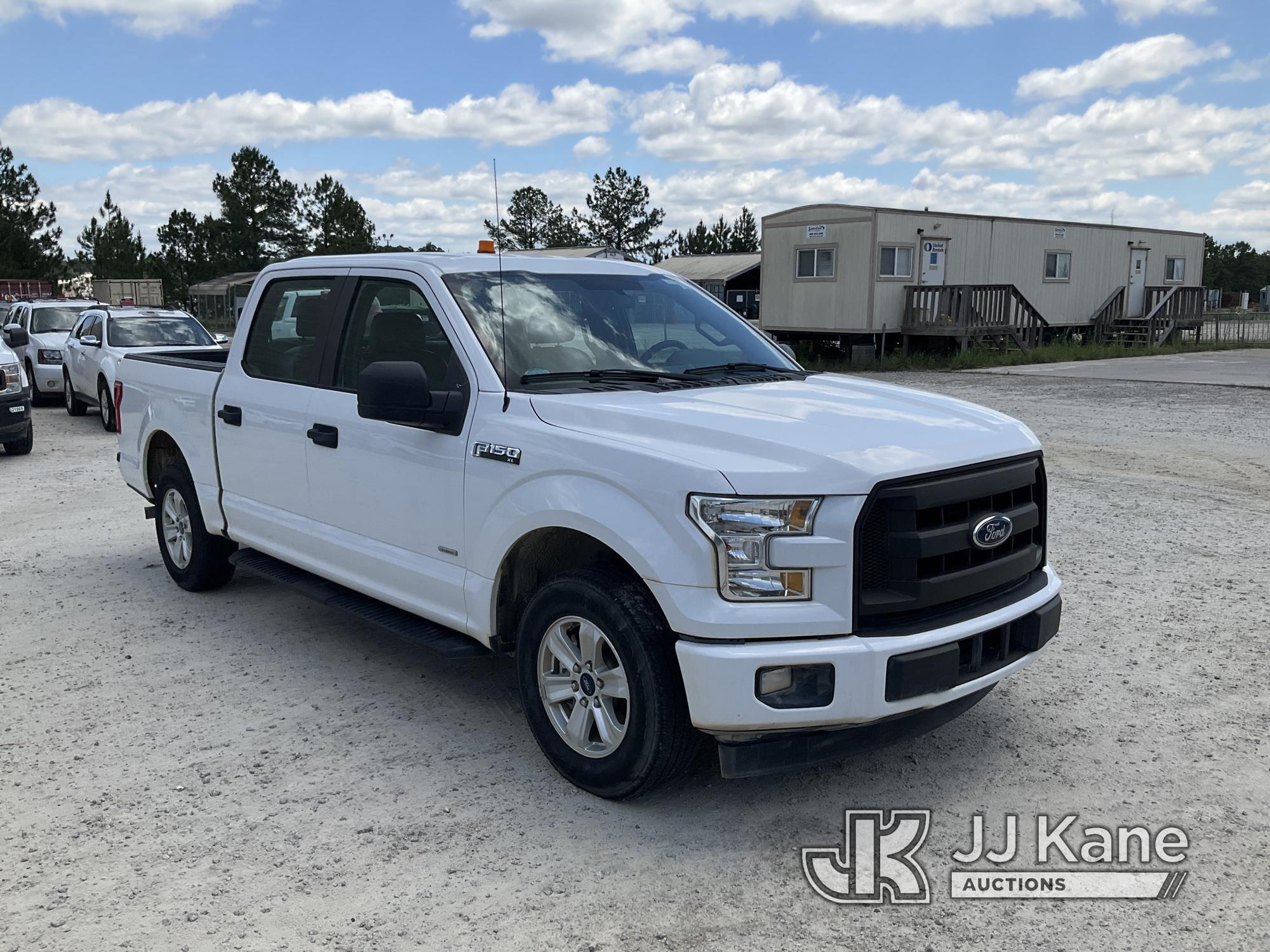 (Waynesboro, GA) 2018 Ford F150 Crew-Cab Pickup Truck, (GA Power Unit) Runs & Moves) (Check Engine L