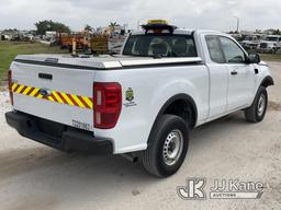 (Westlake, FL) 2022 Ford Ranger Extended-Cab Pickup Truck Runs & Moves, Vehicle Front End Wrecked, T
