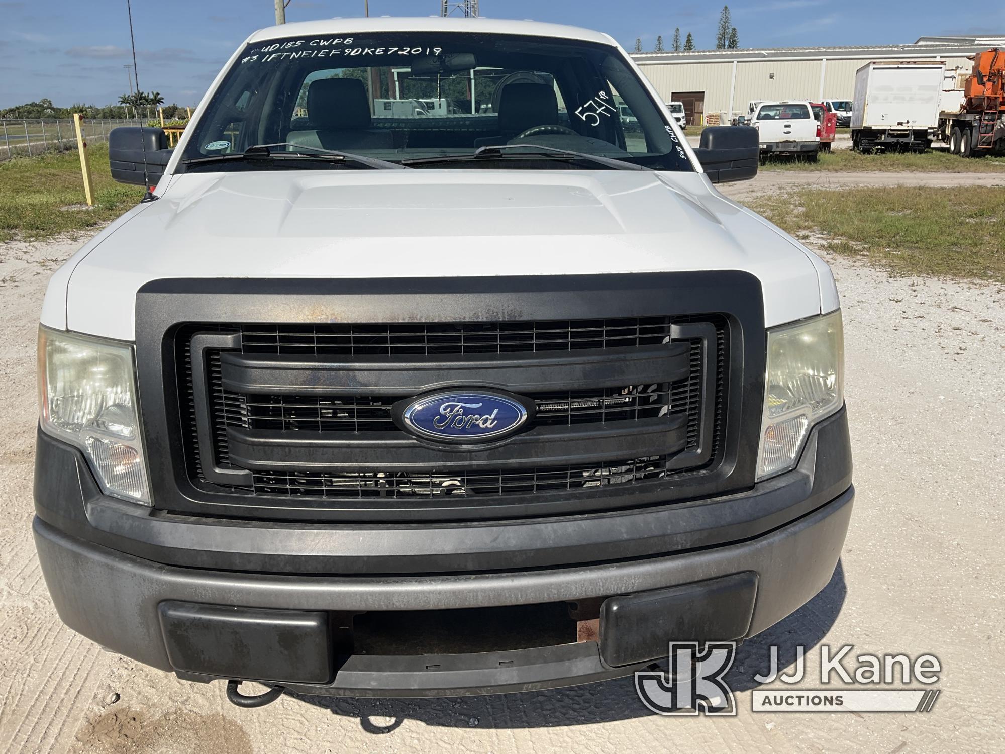 (Westlake, FL) 2013 Ford F150 4x4 Pickup Truck Runs & Moves, Body Damage & Rust) (FL Residents Purch