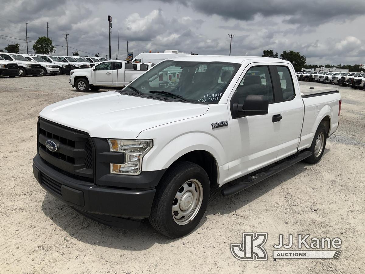 (Villa Rica, GA) 2016 Ford F150 Extended-Cab Pickup Truck, (GA Power Unit) Runs & Moves) (Body Damag