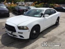 (Ocala, FL) 2012 Dodge Charger Police Package 4-Door Sedan Runs & Moves) (Jump To Start, Minor Body