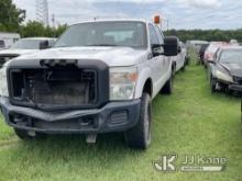 (Florence, SC) 2016 Ford F250 4x4 Crew-Cab Pickup Truck Runs & Moves) (Power Steering is Non Operati
