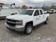 2017 Chevrolet Silverado 1500 4x4 Crew-Cab Pickup Truck Runs & Moves) (Duke Unit