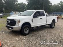 (Charlotte, NC) 2018 Ford F350 4x4 Extended-Cab Pickup Truck Runs & Moves) (Body Damage, Windshield