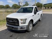 (Ocala, FL) 2016 Ford F150 Pickup Truck Duke Unit) (Runs & Moves) (Check Engine Light On, Body/Paint