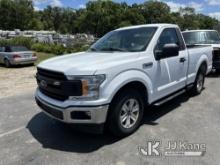 2018 Ford F150 Pickup Truck Duke Unit) (Runs & Moves) (Check Engine Light On