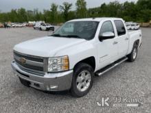 2013 Chevrolet Silverado 1500HD 4x4 Crew-Cab Pickup Truck Runs & Moves) (Driveline Noise