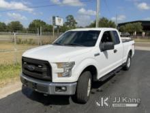 (Ocala, FL) 2015 Ford F150 4x4 Extended-Cab Pickup Truck Runs & Moves) (Body/Paint Damage