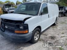 (Tampa, FL) 2007 Chevrolet Express G1500 Cargo Van Runs & Moves) (Jump To Start